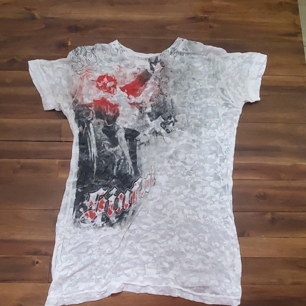 Sinful affliction burnout T